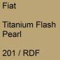 Preview: Fiat, Titanium Flash Pearl, 201 / RDF.